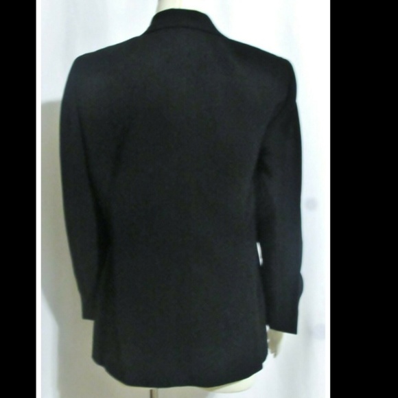 NEW KASPER Black Fully Lined Blazer Jacket 10 - Picture 4 of 4